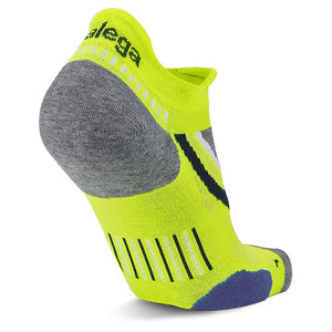Ultraglide No Show - Neon Lime/Grey Heather