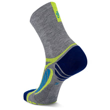 Load image into Gallery viewer, Ultralight Crew - Grey Heather/Royal Blue
