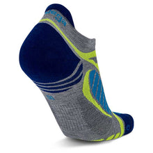 Load image into Gallery viewer, UltraLight No Show - Grey Heather/ Royal Blue
